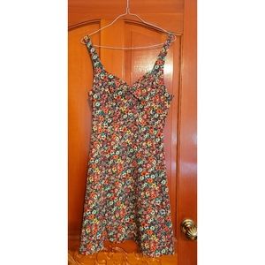 Topshop A-line Floral Dress Size 10